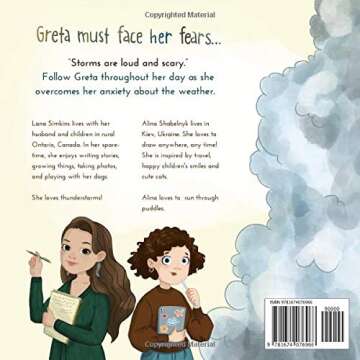 Greta and the Dark Cloud: A Story About Overcoming Fear and Anxiety for Kids (Thunderstorm Book for ...
