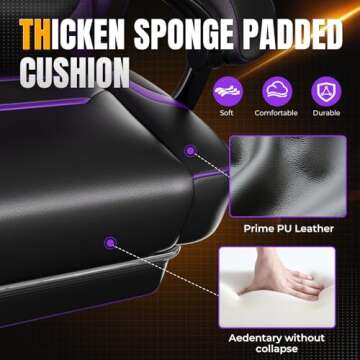 LUCKRACER Gaming Chair - Ergonomic Comfort for Gamers