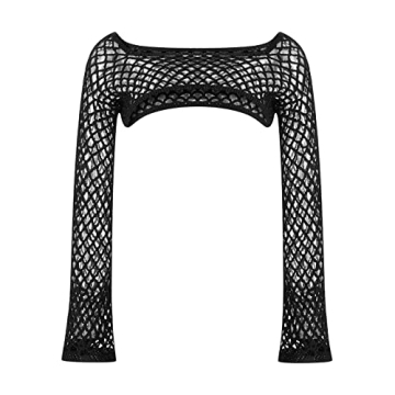 Y2k Crochet Hollow Out Crop Top for Trendy Style