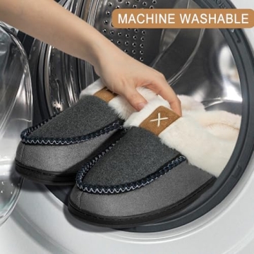 Men's Memory Foam Slippers - Plush Comfort & Support