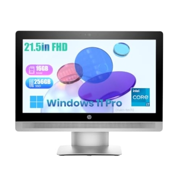 HP ProOne 600 G2 AIO Desktop with Intel i7 and 16GB RAM
