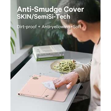 GreenLaw Keyboard Case for iPad 9th Gen - Pink