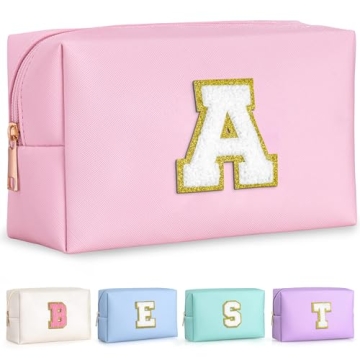 TOPEAST Christmas Gifts: Stylish Preppy Makeup Bag for Her