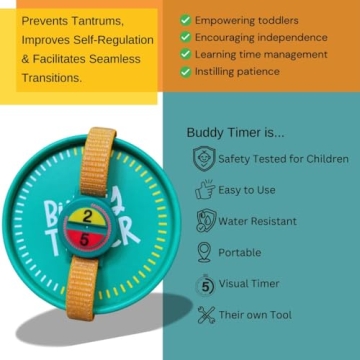 Buddy Timer - Engaging Visual Timer for Kids 2 & 5 Minutes