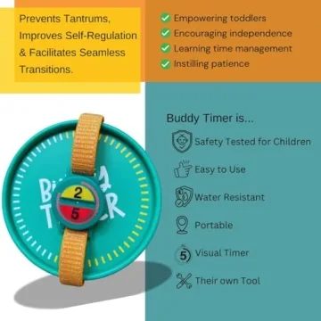 Buddy Timer - Engaging Visual Timer for Kids 2 & 5 Minutes