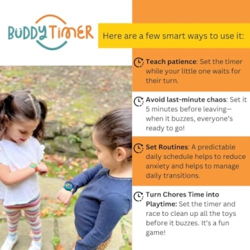 Buddy Timer - Engaging Visual Timer for Kids 2 & 5 Minutes