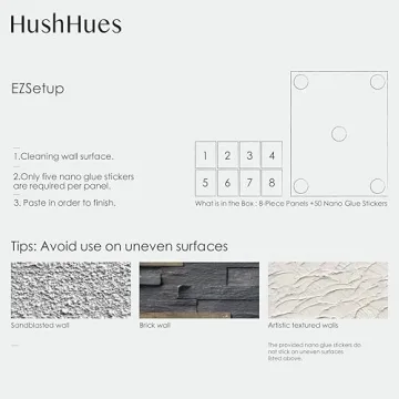 HushHues Soundproof Acoustic Panels for Studios & Offices