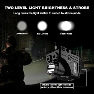 3 in 1 Green Purple Laser Light Tactical Combo