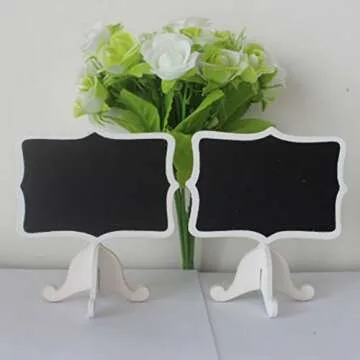 Mini Rectangle Chalkboards for Weddings and Events