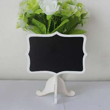 Mini Rectangle Chalkboards for Weddings and Events