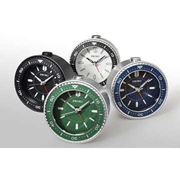 Seiko Mai Alarm Clock - Stylish and Functional