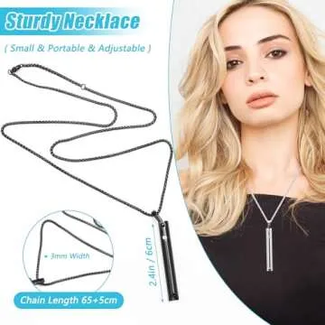 Solaradgy Breathing Necklace for Anxiety Relief and Meditation