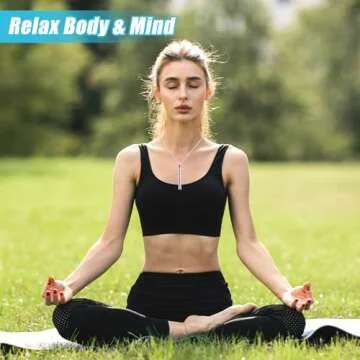 Solaradgy Breathing Necklace for Anxiety Relief and Meditation