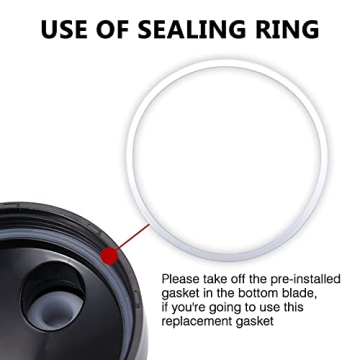 MB1001 16oz 7PCS Blender Replacement Parts 250W Compatible for Magic Bullet with blender cups & Premium Extractor Cross Blade & 2 Extra Gasket & Flip-Top To-Go Lid & Flat Lid MBR Series