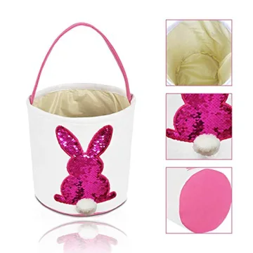 Adorable Poptrend Easter Basket Bags for Kids - Reusable