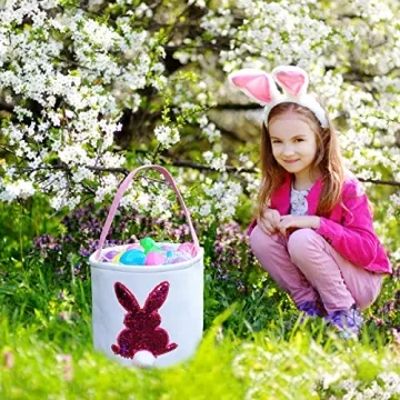Adorable Poptrend Easter Basket Bags for Kids - Reusable