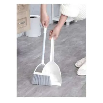 Xifando Mini Broom with Dustpan Set for Kids