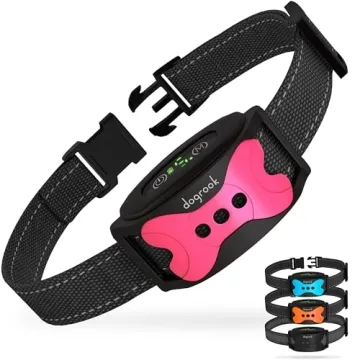 DogRook Rechargeable Dog Bark Collar - No Shock Dog Training Smart Collar