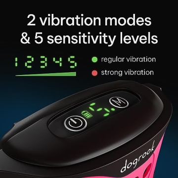 DogRook No Shock Dog Bark Collar for All Breeds - 12-110lbs