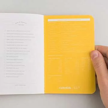 Letterfolk Pocket Recipe Passport Journal for Food Lovers