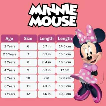 Disney Minnie Mouse Jelly Sandals - Slip On Slides Water Pool Beach Sandal for Girls - Pink Glittler (size 8 Toddler)