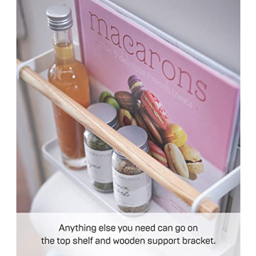 Yamazaki Tosca Magnetic Kitchen Storage Rack for Organizing