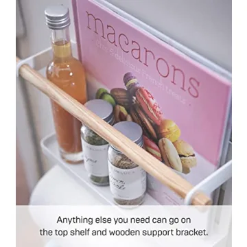 Yamazaki Tosca Magnetic Kitchen Storage Rack for Organizing