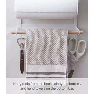 Yamazaki Tosca Magnetic Kitchen Storage Rack for Organizing