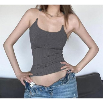 IDEWO Spaghetti Strap Tank Top - Chic Summer Essential