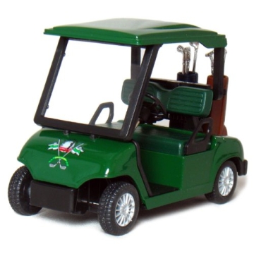 🏌️ KiNSFUN Golf Cart 4½" Die Cast Metal Model Toy for Golf Lovers ⛳