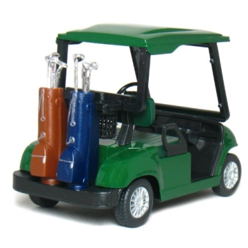 KiNSFUN 4½" Die Cast Golf Cart Model Toy for Golf Lovers
