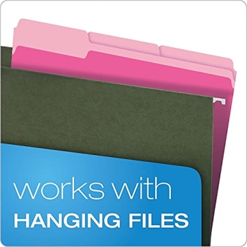 Pendaflex Pink Filing Folders - Durable and Stylish Organization
