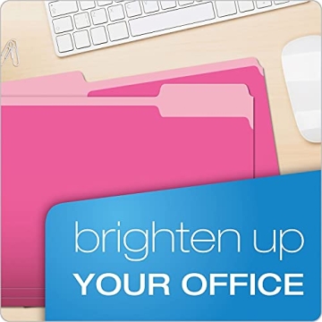 Pendaflex Pink Filing Folders - Durable and Stylish Organization