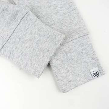 HonestBaby Multipack Honest Pants Joggers Pull on 100% Organic Cotton for Infant Baby and Toddler, Boys, Girls, Unisex, Morning Mountains, 0-3 Months