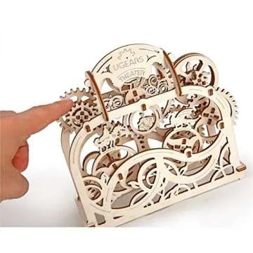 UGEARS Theater 3D Wood Kit Easy Assembly for All Ages