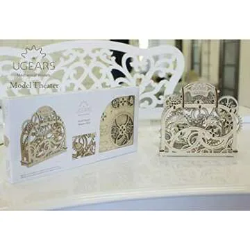 UGEARS Theater 3D Wood Kit Easy Assembly for All Ages