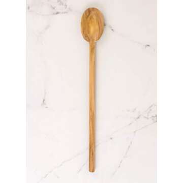 Eddingtons Spoon Cooking Utensil Sets, 13.75-Inch, Olive Wood