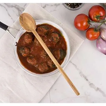 Eddington’s Olive Wood Cooking Spoon, Durable and Elegant