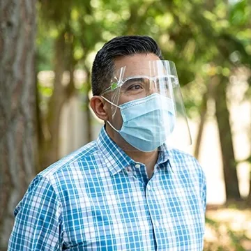 FLTR Anti-Fog Face Shields – 10-Pack for Protection