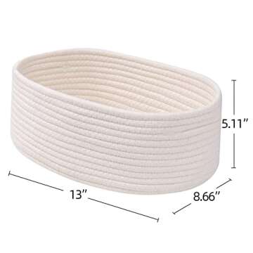 Kriitools Storage Baskets for Home Organization - 3 Pack