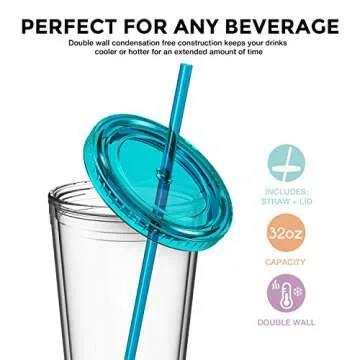 Maars 32 oz Insulated Travel Tumblers - Affordable Style