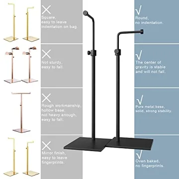 ALLOK Adjustable Handbag Display Stand - Elegant & Versatile