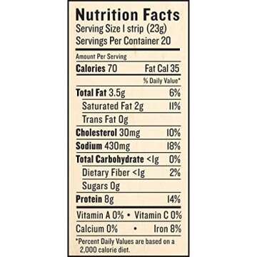 EPIC Venison & Beef Strips, Keto Friendly, Whole30, 20 ct, 0.8 oz Strips