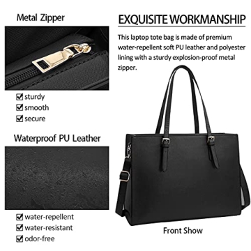Waterproof Laptop Bag for Women - Professional & Stylish