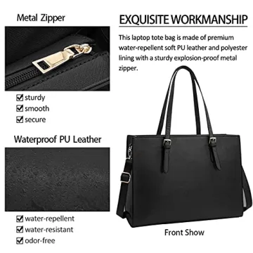 Waterproof Laptop Bag for Women - Professional & Stylish