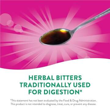 NatureWorks Swedish Bitters Traditional European Herbal Extract Used for Digestion, 8.45 fl. oz.