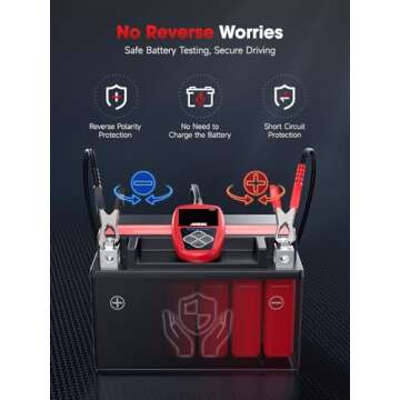 ANCEL BA101 Car Battery Tester for Automotive and Marine Use