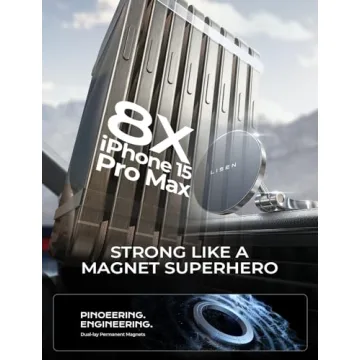 15W LISEN MagSafe Car Charger for iPhone 16