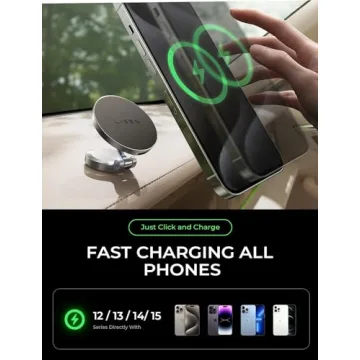 15W LISEN MagSafe Car Charger for iPhone 16