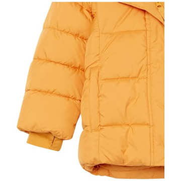 Amazon Essentials Toddler Girls' Yellow Puffer Jacket 4T